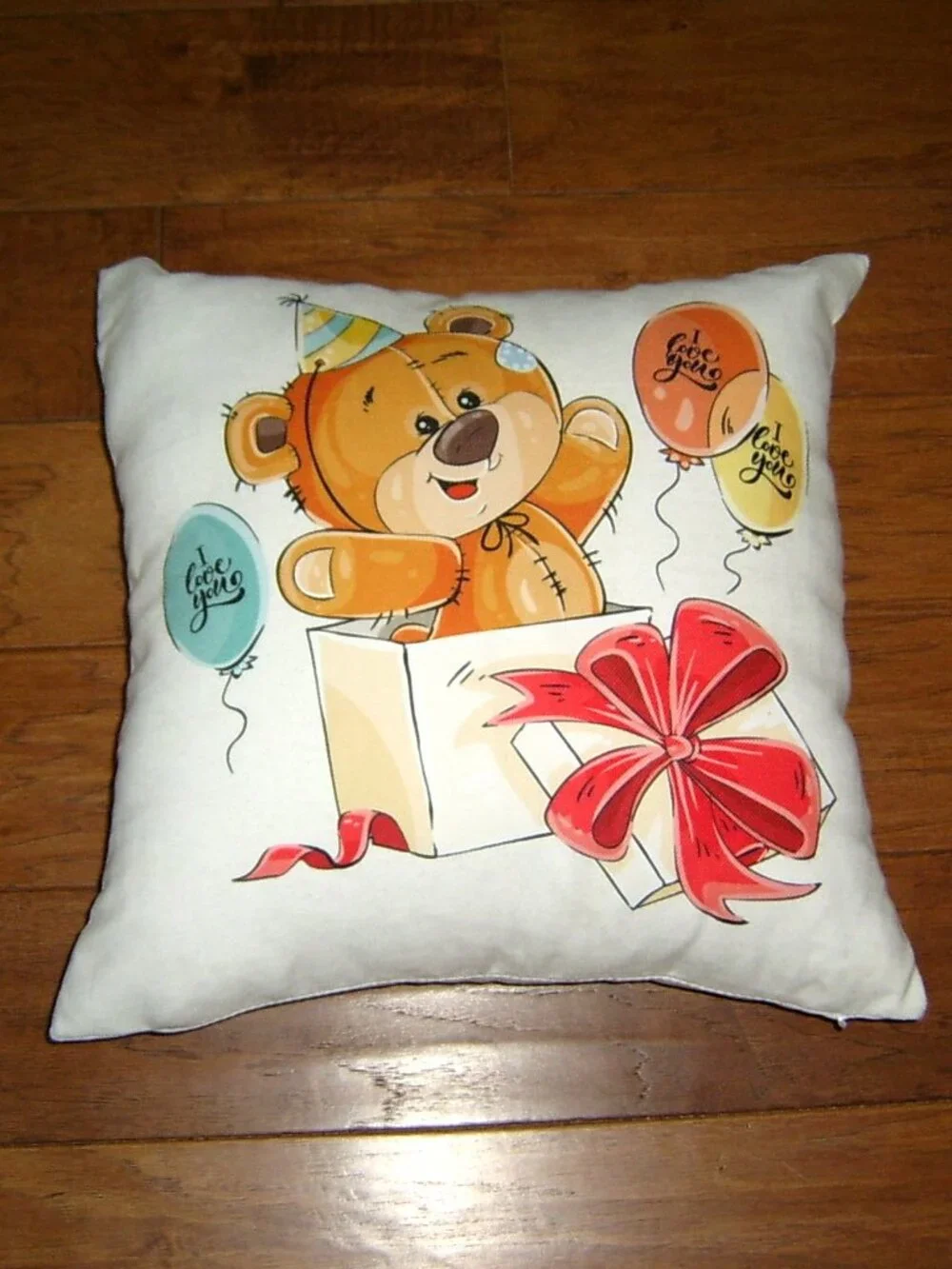 Grandson Throw Pillow, Gift for Boys Birthday, Christmas, Zip Closure, EUC